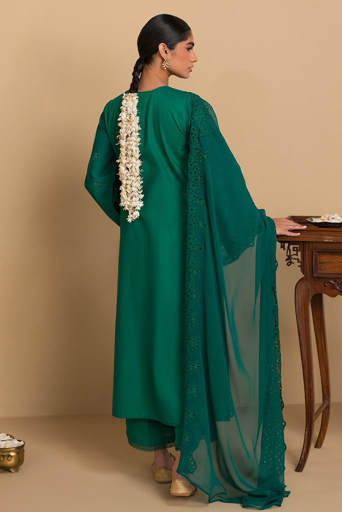 Cross Stitch | Chikankari Lawn 24 | PINE FOREST - Official Cross Stitch stockist in UK - Sakeena London