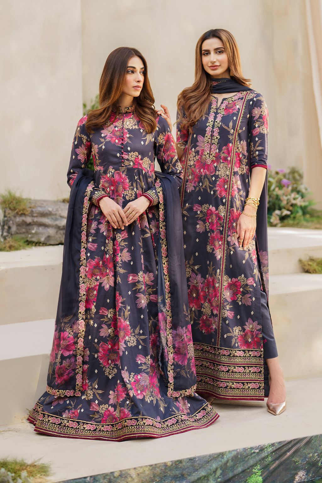 Iznik | Exclusive Lawn | SFL-12 EMBROIDERED LAWN - Official Iznik stockist in UK - Sakeena London