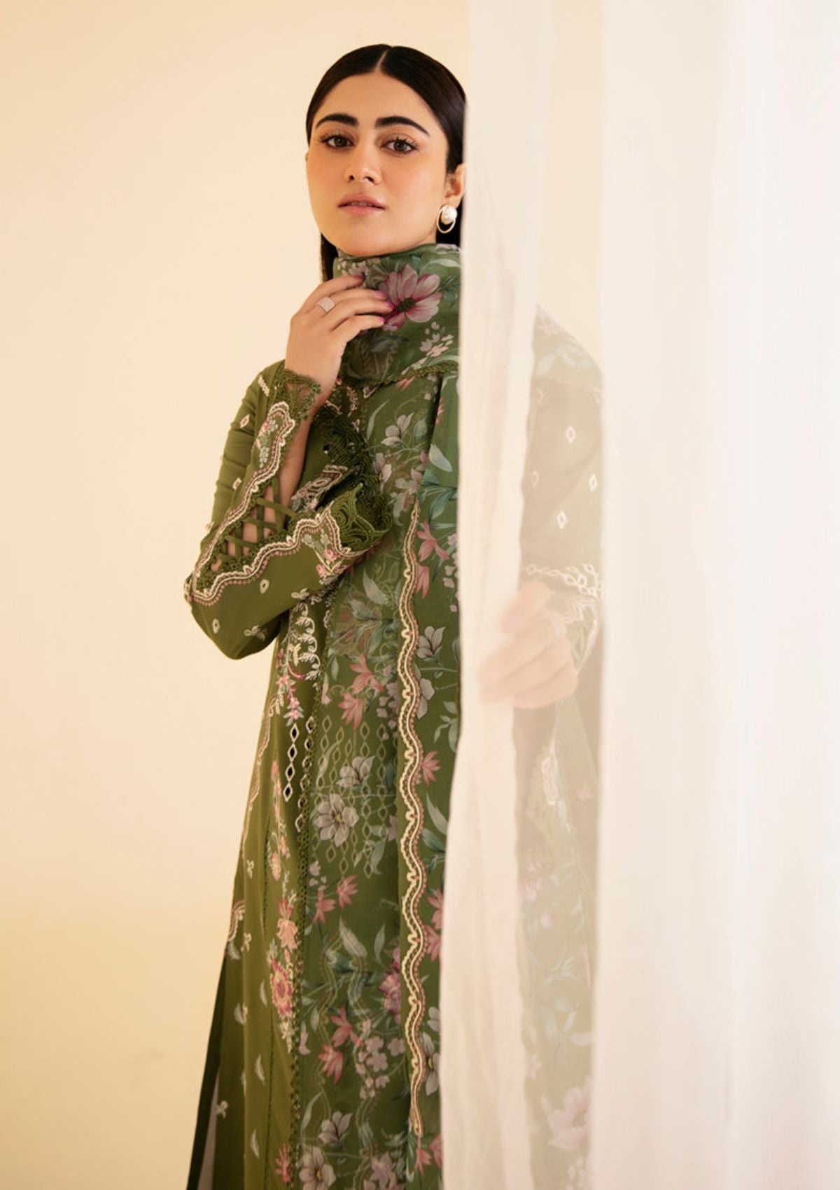 Lawn Collection - Qalamkar - Qlinekari 24 - SQ#14 - SEMAL