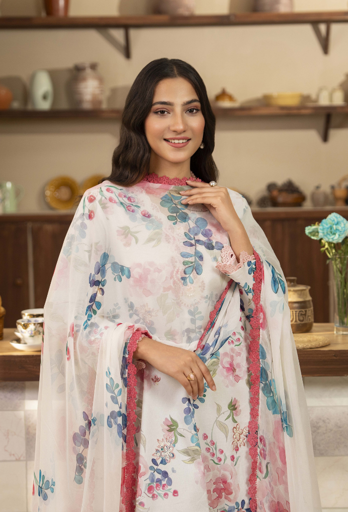 Humdum | Senora Lawn 25 | Senora - D01 - Official Humdum stockist in UK - Sakeena London