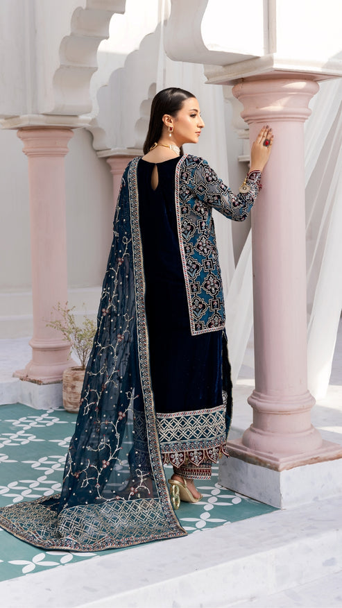Zebtan | Andaz e Makhmal | ZAM-08 - Official Zebtan stockist in UK - Sakeena London