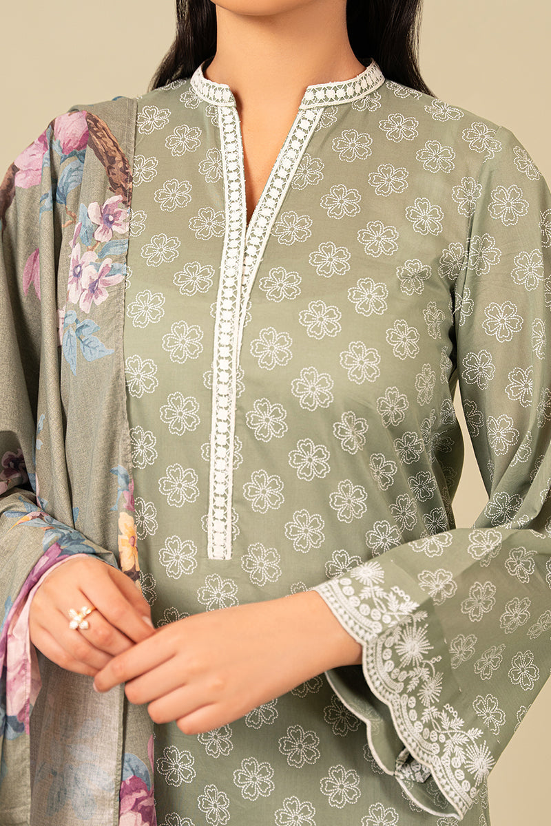 Cross Stitch | Daily Wear | BLOOMING SAGE - Official Cross Stitch stockist in UK - Sakeena London