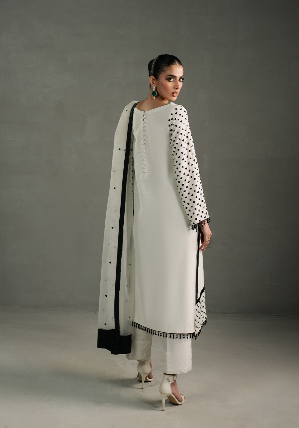 Zarqash | Silk Edit | ZQS 012 ESTELLA - Official Zarqash stockist in UK - Sakeena London