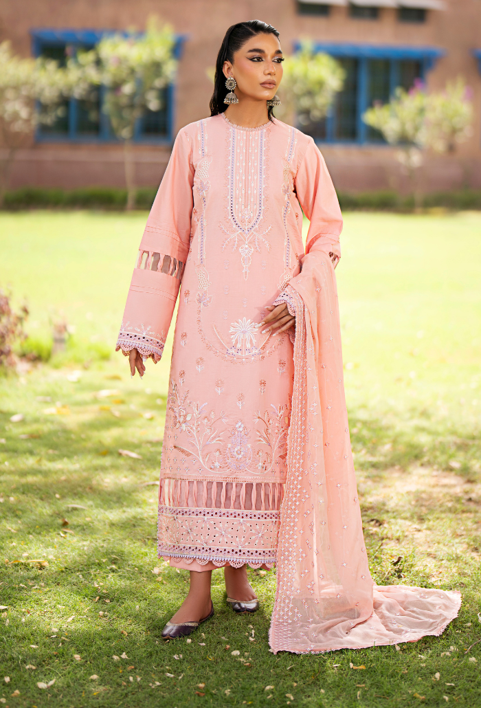 Humdum | Selin Lawn 25 | Selin - D04 - Official Humdum stockist in UK - Sakeena London