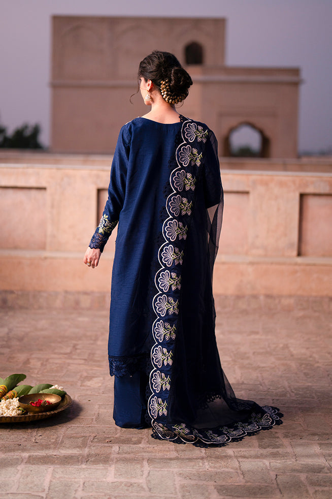 Fozia Khalid | Kahani Silk Luxury Dresses | Rukhsana - Official Fozia Khalid stockist in UK - Sakeena London