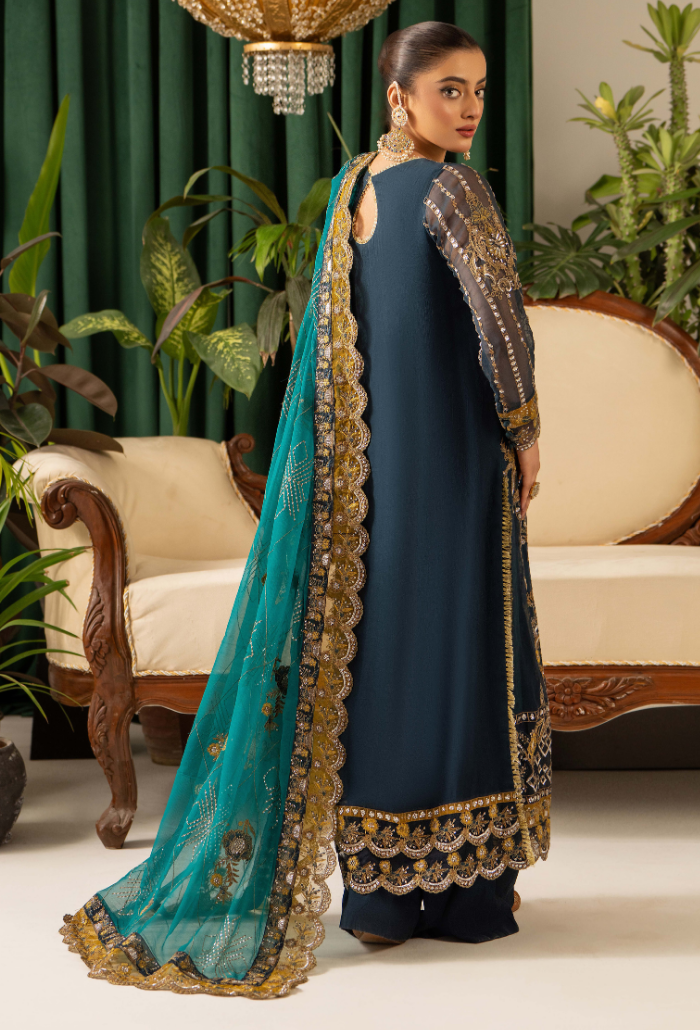 Humdum | Chiffon Collection | HOC - D04 - Official Humdum stockist in UK - Sakeena London