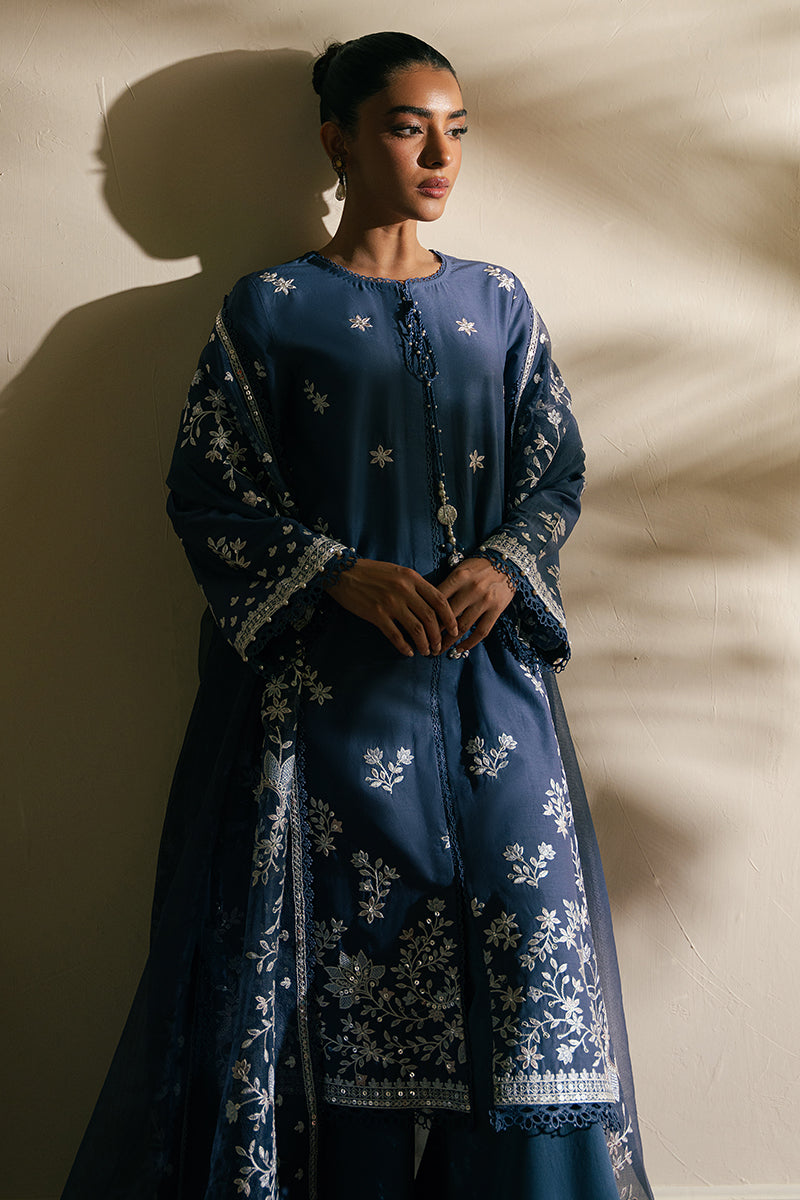 Cross Stitch | Embroidered Lawn Mahiri 24 | CRYSTAL FLORA - Official Cross Stitch stockist in UK - Sakeena London