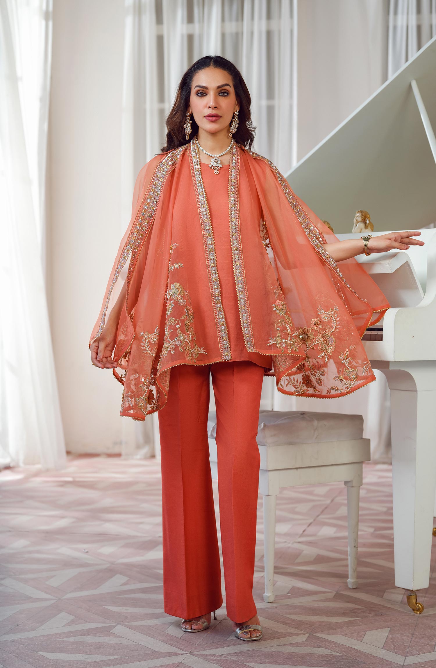 Mina Kashif | Luxury Pret | MK23-12-A/B - Official Mina Kashif stockist in UK - Sakeena London