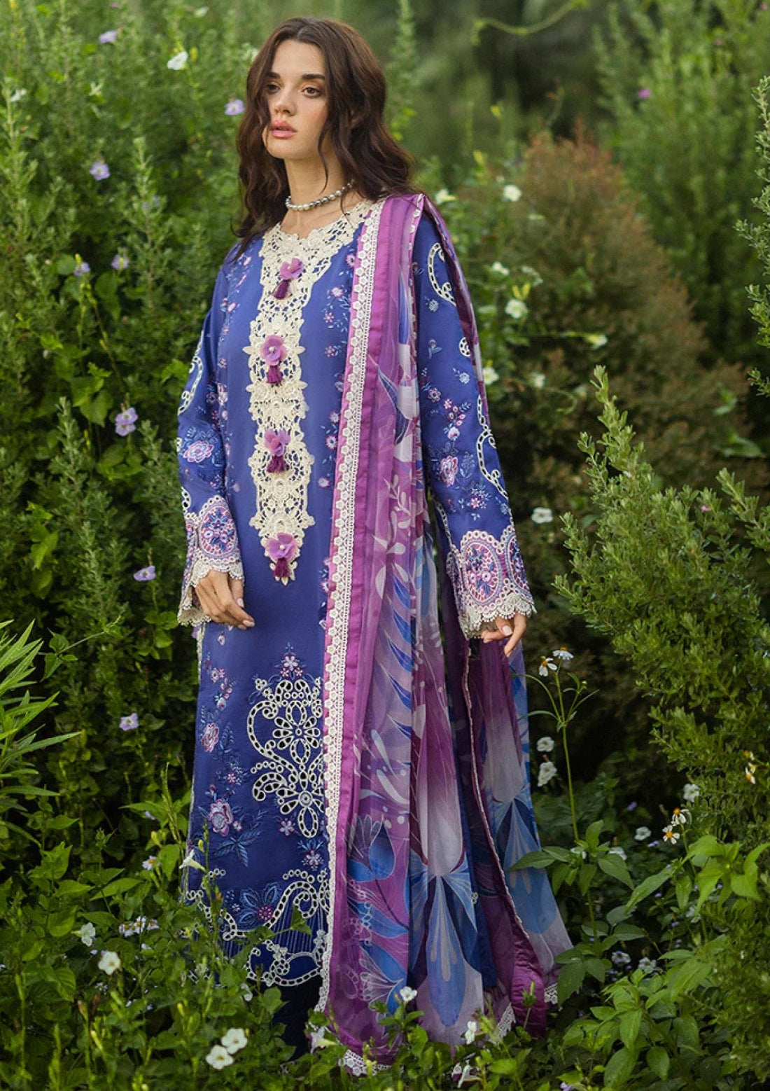 Lawn - Mushq - Hemline - Secret Garden - Dreamisy Daisy