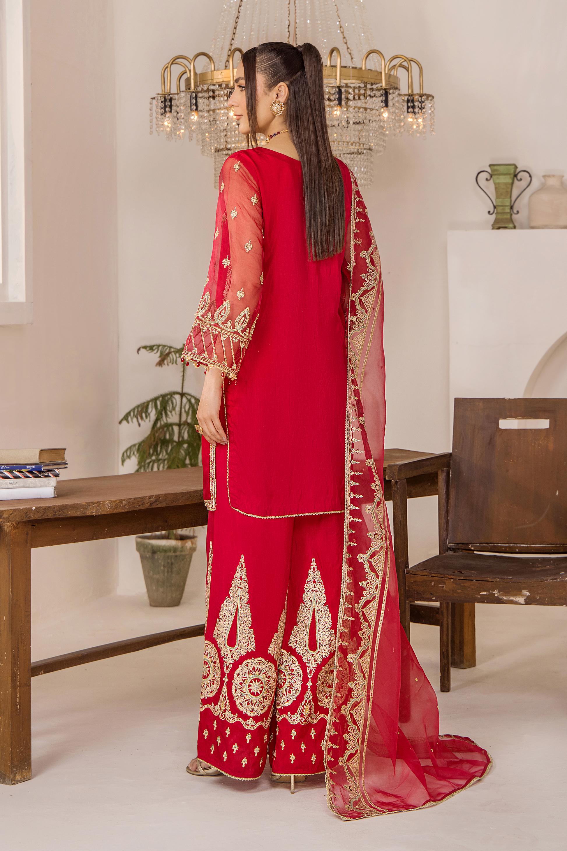Rajwani | Luxury Formals | Xenia Pink - Official Rajwani stockist in UK - Sakeena London