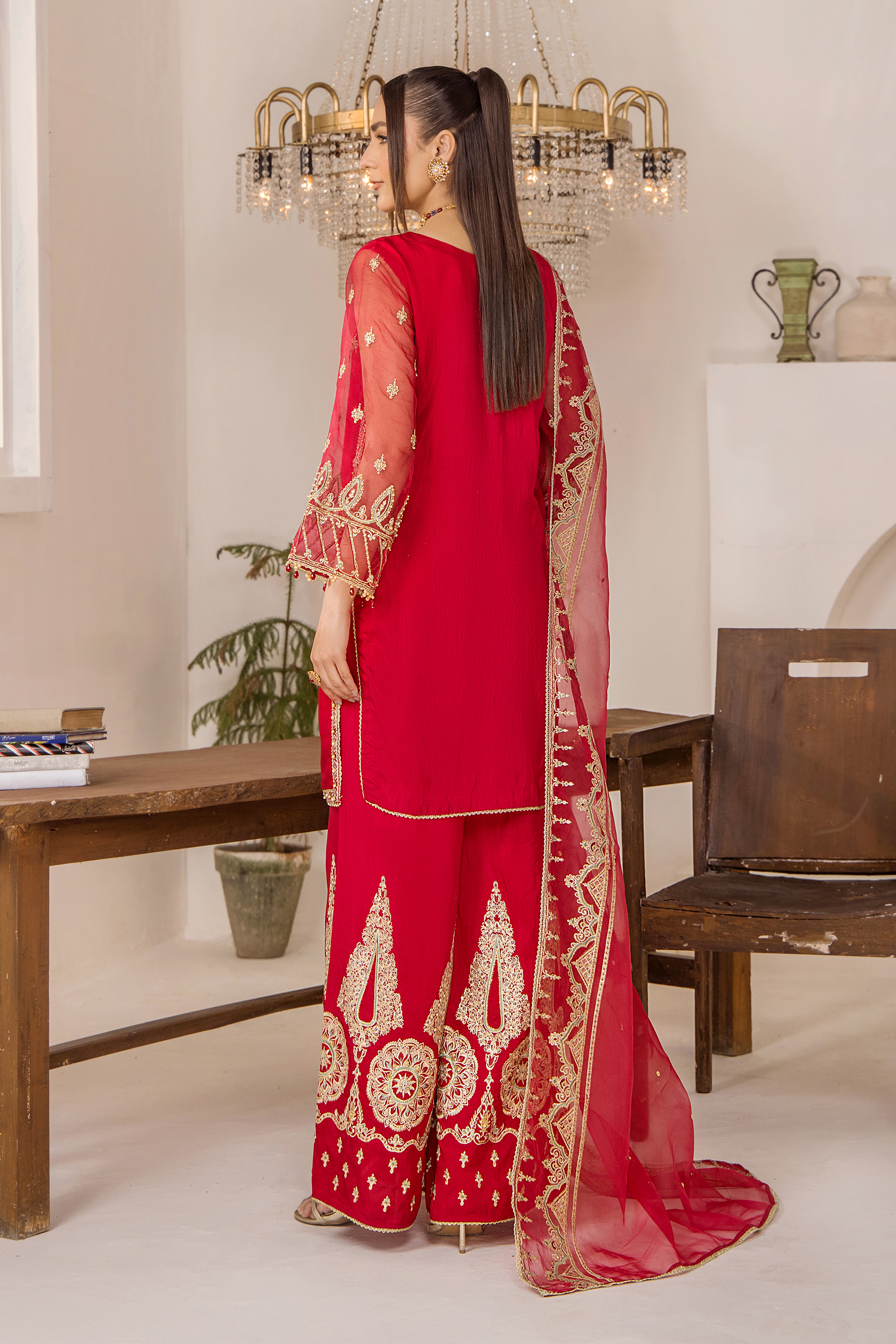 Rajwani | Luxury Formals | Xenia Pink - Official Rajwani stockist in UK - Sakeena London