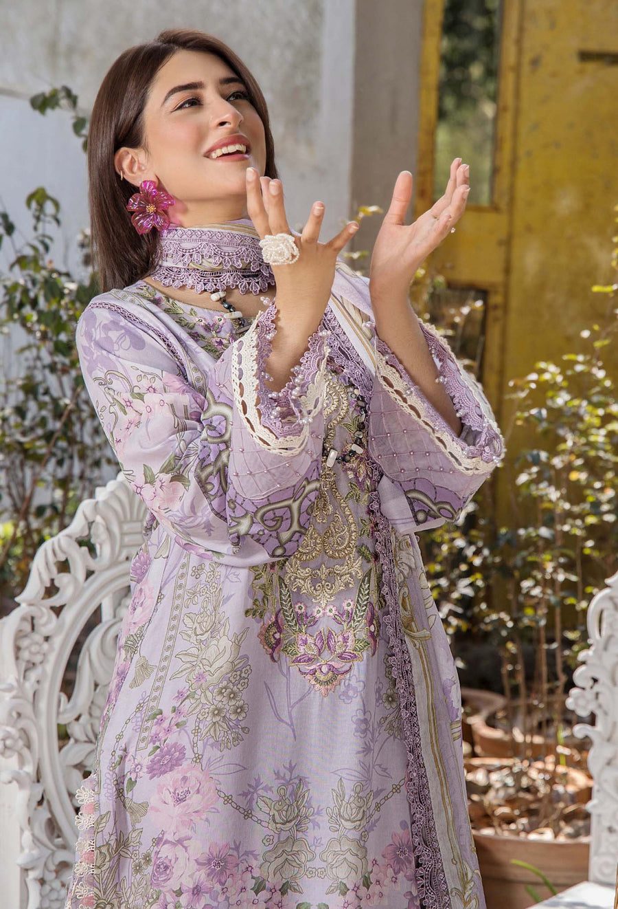 Adans Libas | Jasmine Lawn | JASMINE 2360 - Official Adans Libas stockist in UK - Sakeena London