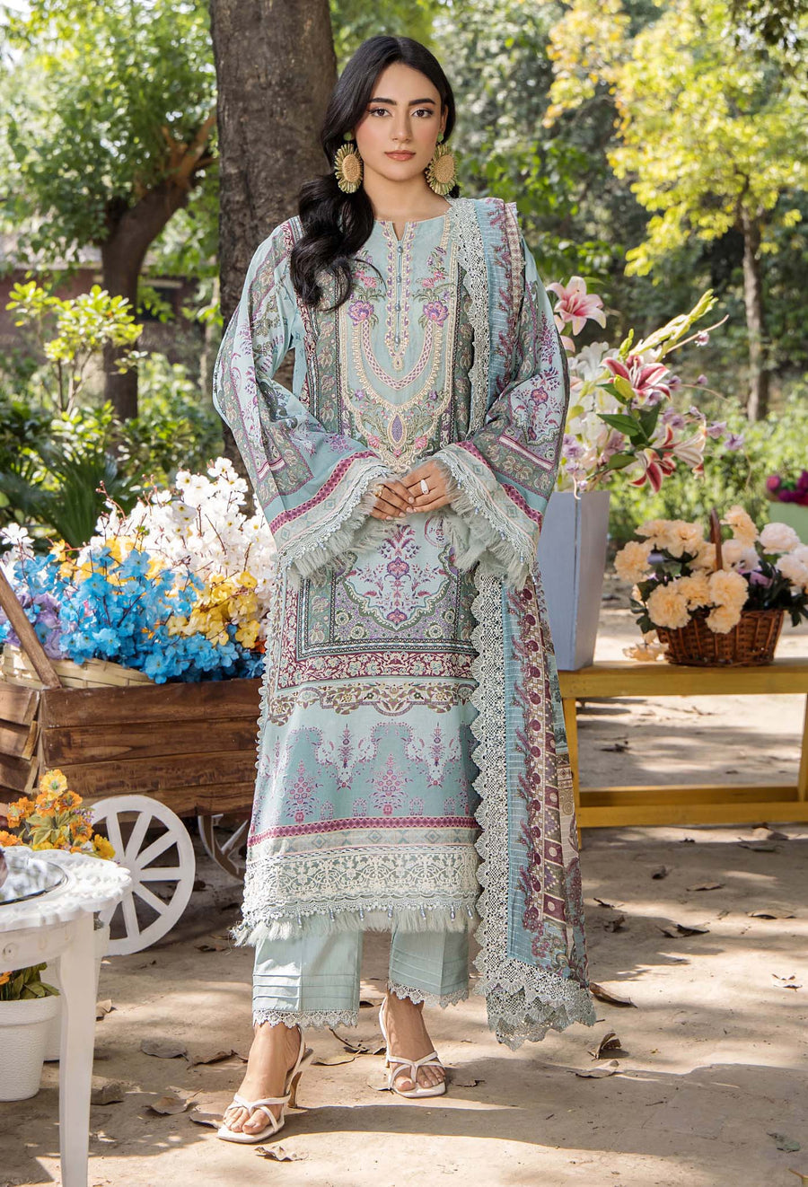 Adans Libas | Jasmine Lawn | JASMINE 2361 - Official Adans Libas stockist in UK - Sakeena London