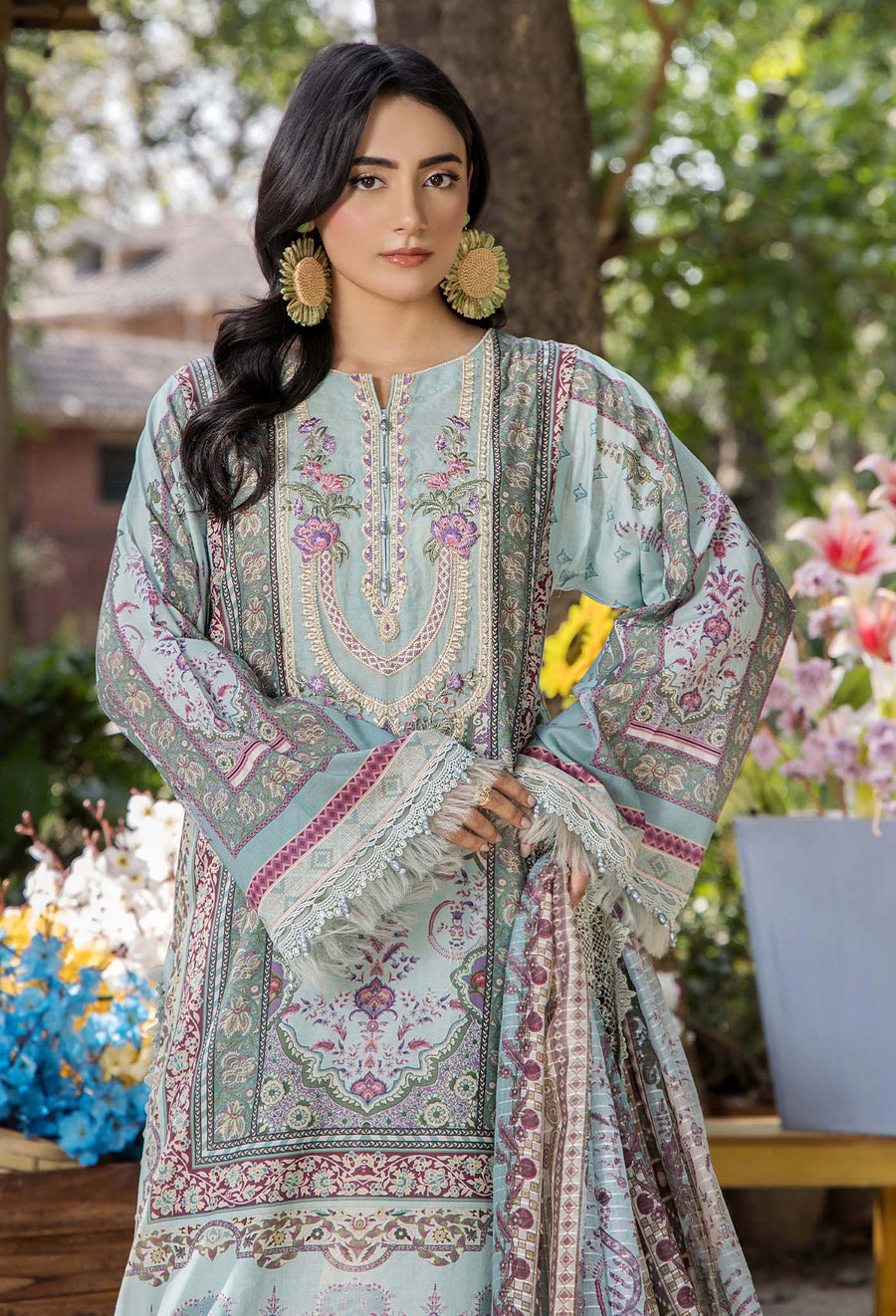 Adans Libas | Jasmine Lawn | JASMINE 2361 - Official Adans Libas stockist in UK - Sakeena London