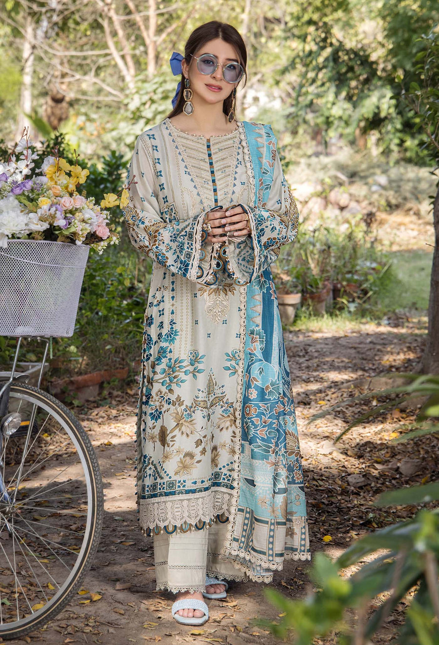 Adans Libas | Jasmine Lawn | JASMINE 2362 - Official Adans Libas stockist in UK - Sakeena London