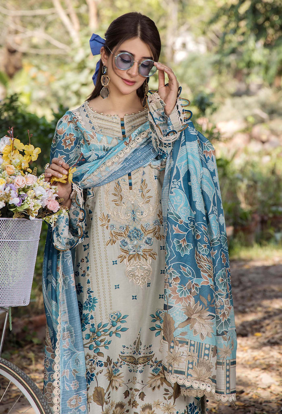Adans Libas | Jasmine Lawn | JASMINE 2362 - Official Adans Libas stockist in UK - Sakeena London