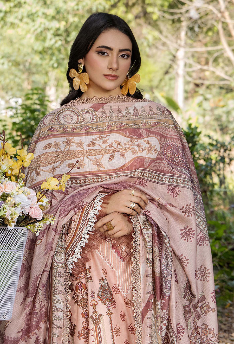Adans Libas | Jasmine Lawn | JASMINE 2363 - Official Adans Libas stockist in UK - Sakeena London
