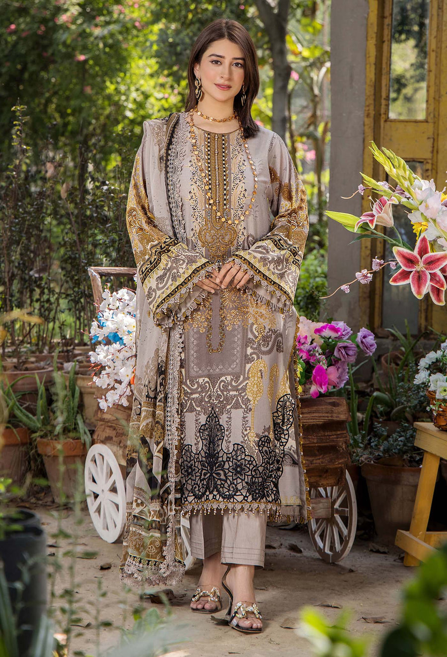 Adans Libas | Jasmine Lawn | JASMINE 2364 - Official Adans Libas stockist in UK - Sakeena London