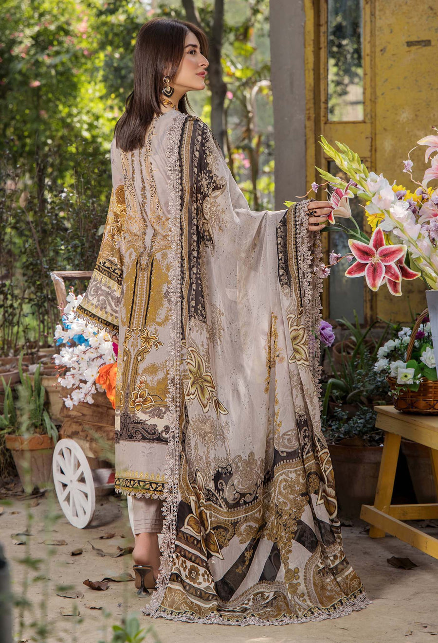 Adans Libas | Jasmine Lawn | JASMINE 2364 - Official Adans Libas stockist in UK - Sakeena London