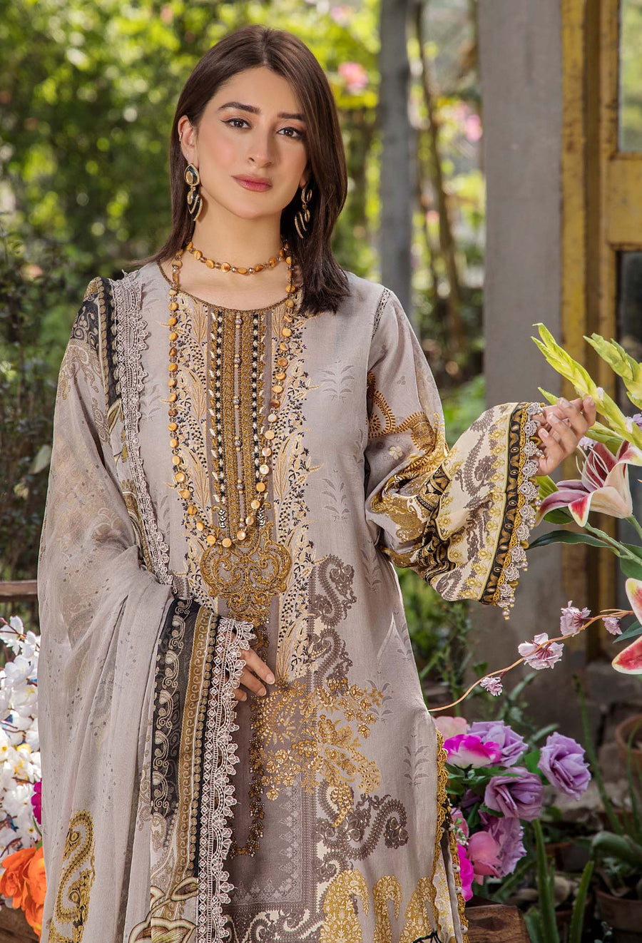 Adans Libas | Jasmine Lawn | JASMINE 2364 - Official Adans Libas stockist in UK - Sakeena London