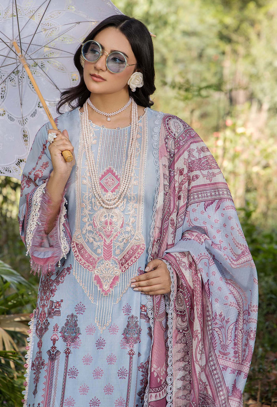 Adans Libas | Jasmine Lawn | JASMINE 2365 - Official Adans Libas stockist in UK - Sakeena London