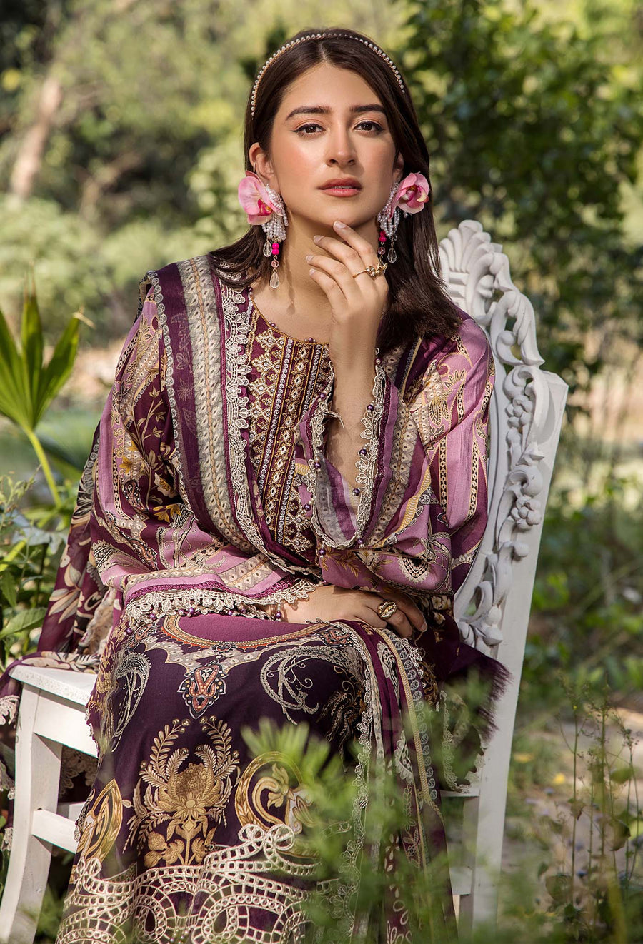 Adans Libas | Jasmine Lawn | JASMINE 2366 - Official Adans Libas stockist in UK - Sakeena London