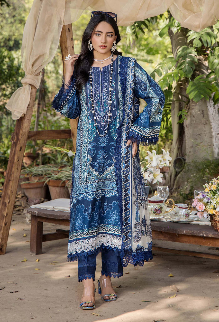 Adans Libas | Jasmine Lawn | JASMINE 2367 - Official Adans Libas stockist in UK - Sakeena London