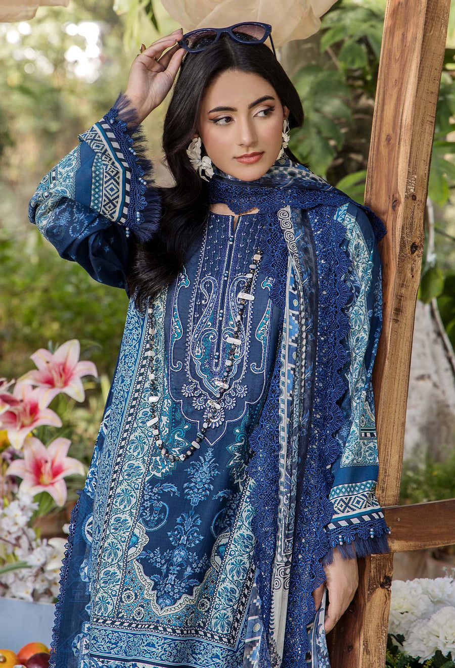 Adans Libas | Jasmine Lawn | JASMINE 2367 - Official Adans Libas stockist in UK - Sakeena London