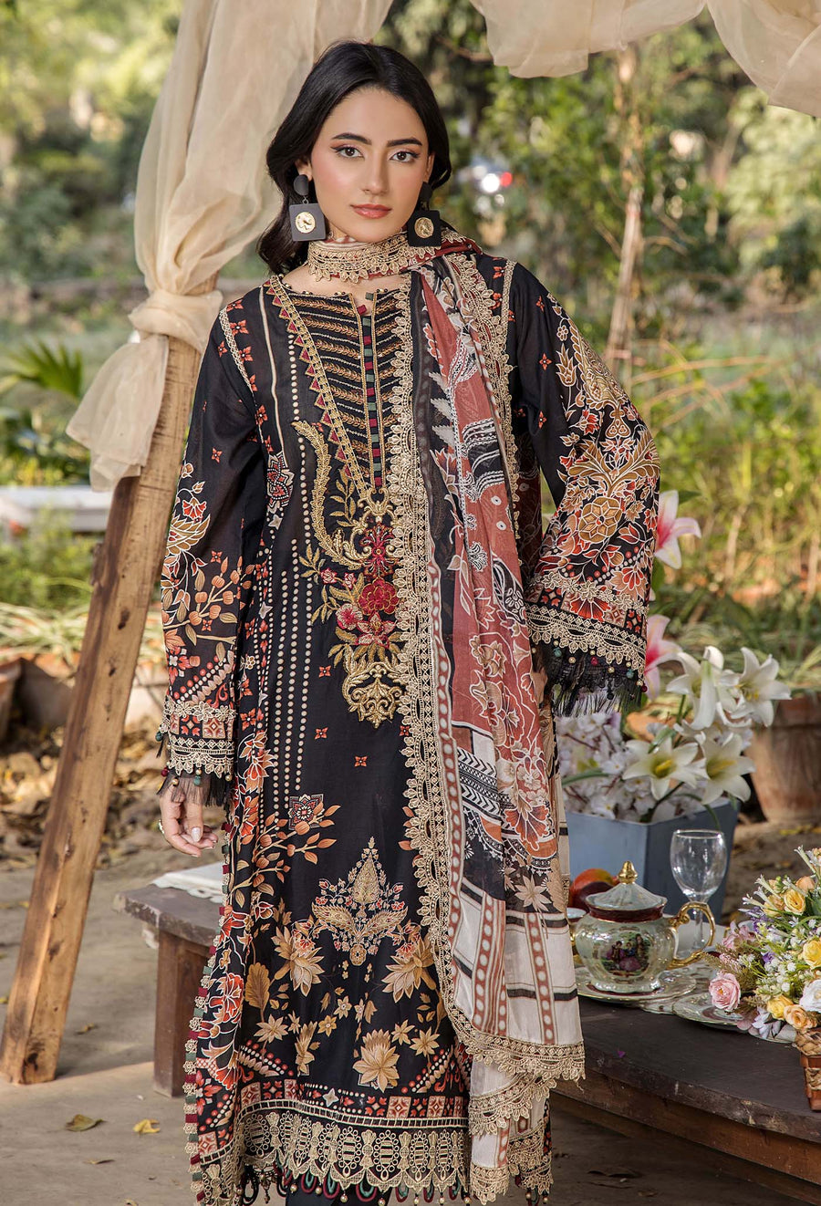 Adans Libas | Jasmine Lawn | JASMINE 2369 - Official Adans Libas stockist in UK - Sakeena London