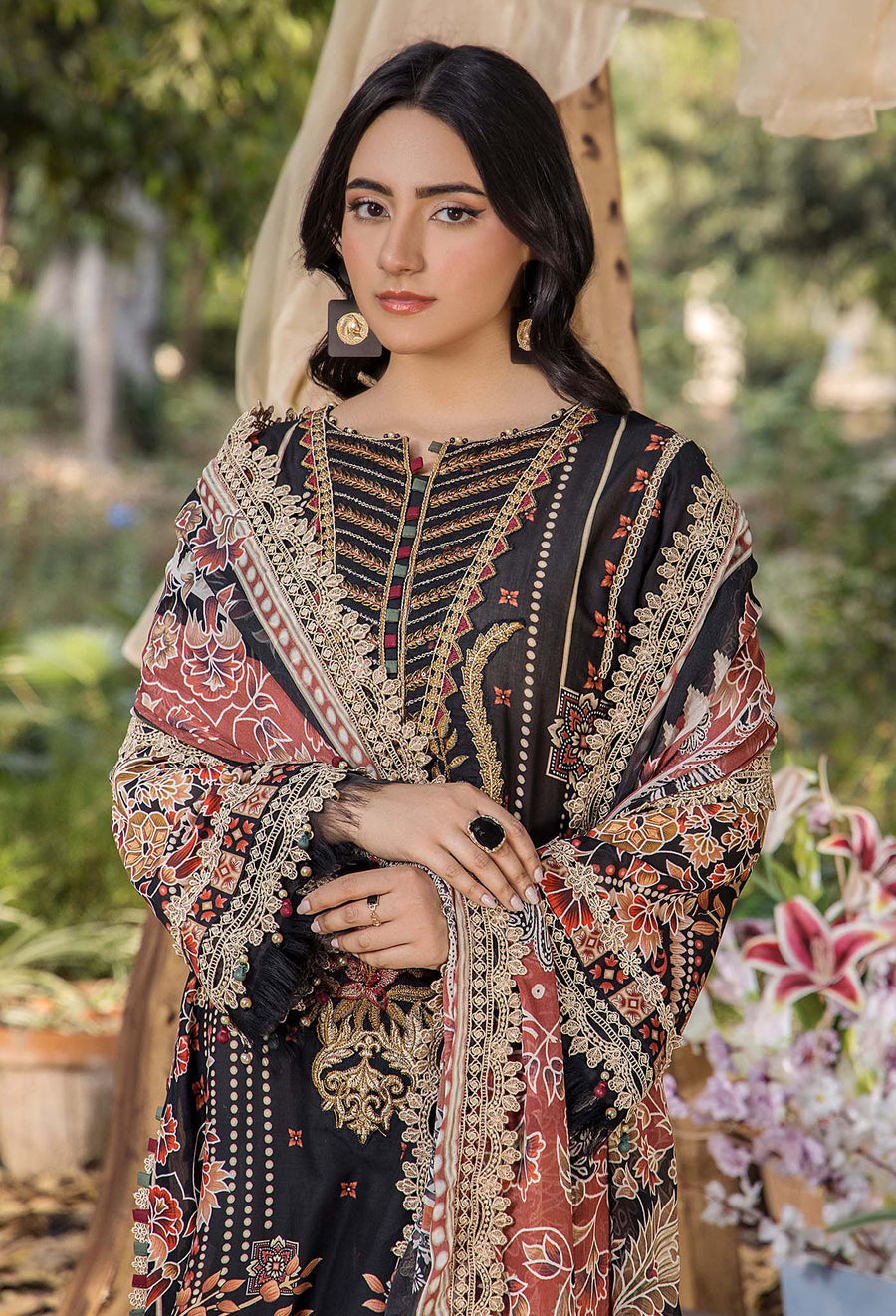 Adans Libas | Jasmine Lawn | JASMINE 2369 - Official Adans Libas stockist in UK - Sakeena London