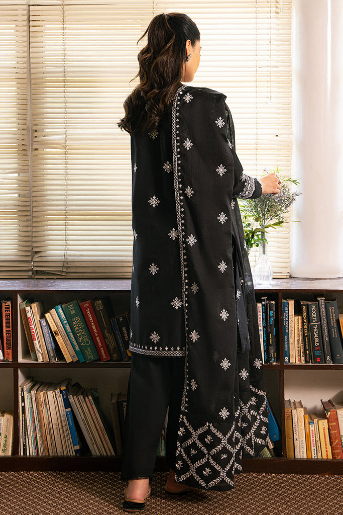 Cross Stitch | Mahiri Embroidered Lawn 24 | BLACK ORCHID - Official Cross Stitch stockist in UK - Sakeena London