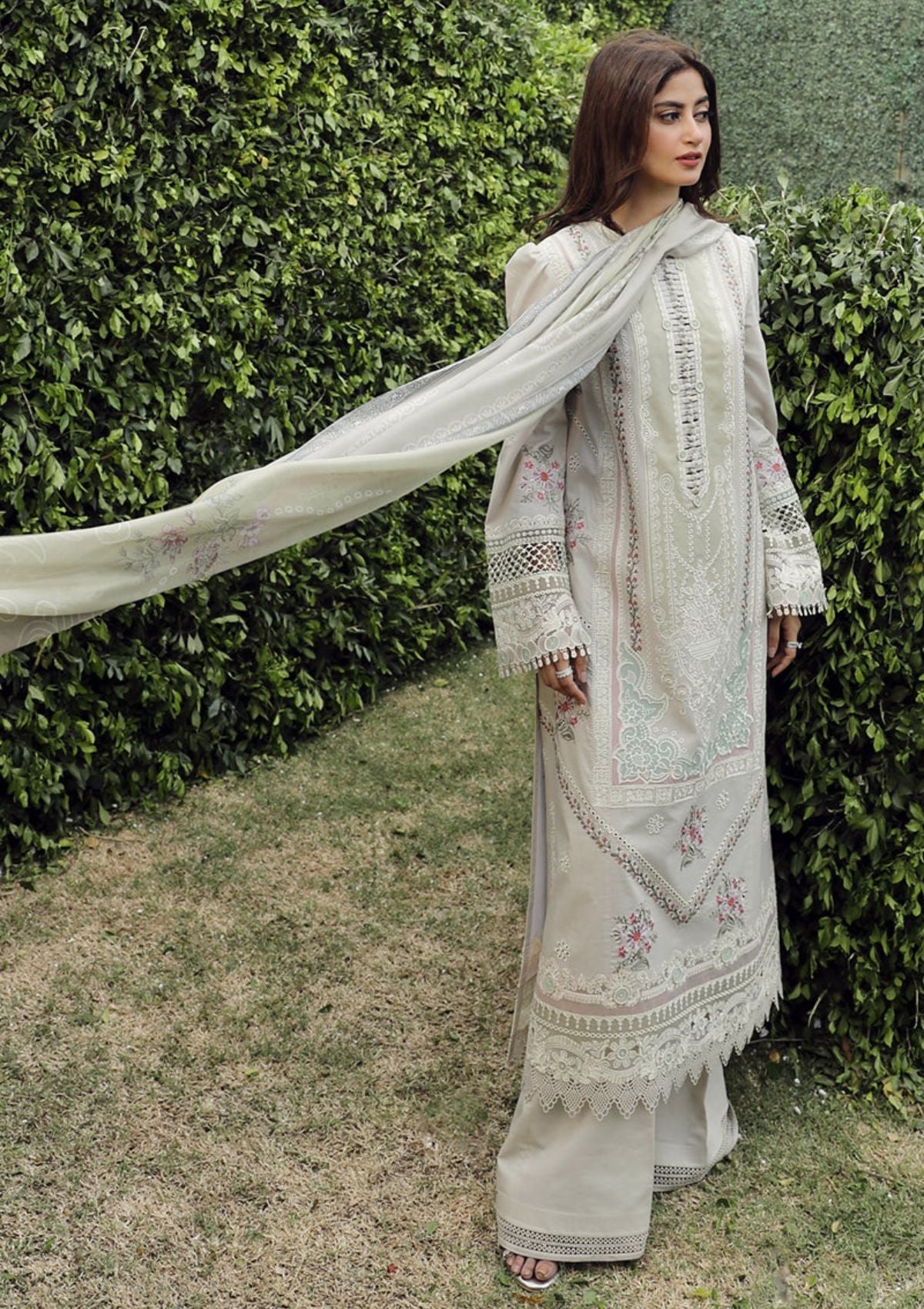 Lawn Collection - Qalamkar - Festive Lawn 24 - PS#11 - RINNAH