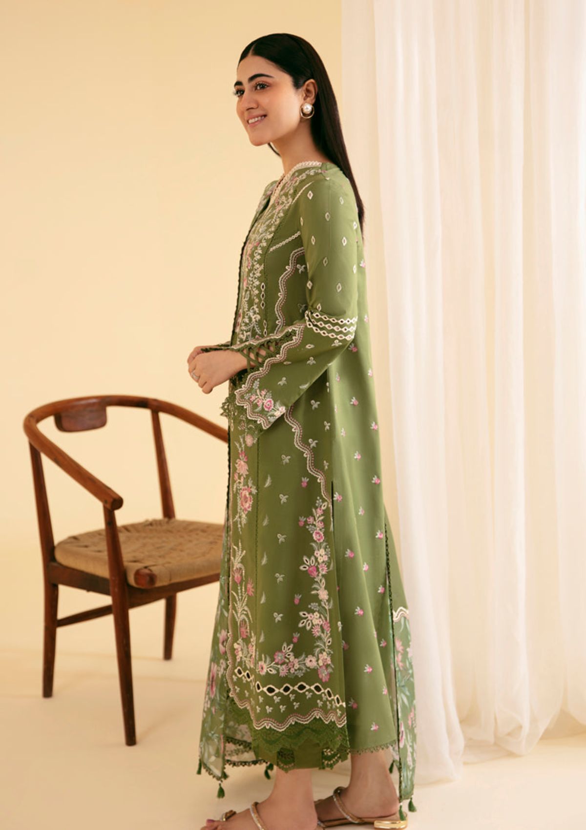 Lawn Collection - Qalamkar - Qlinekari 24 - SQ#14 - SEMAL