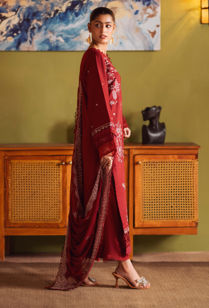 Humdum | Lala Rukh Lawn | Lalarukh - D01 - Official Humdum stockist in UK - Sakeena London