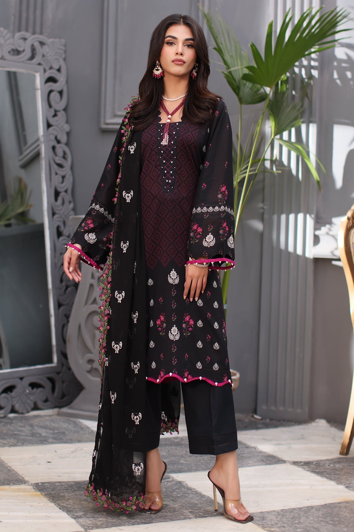 Charizma | Lawn Collection 24 | AS4-15 - Official Charizma stockist in UK - Sakeena London