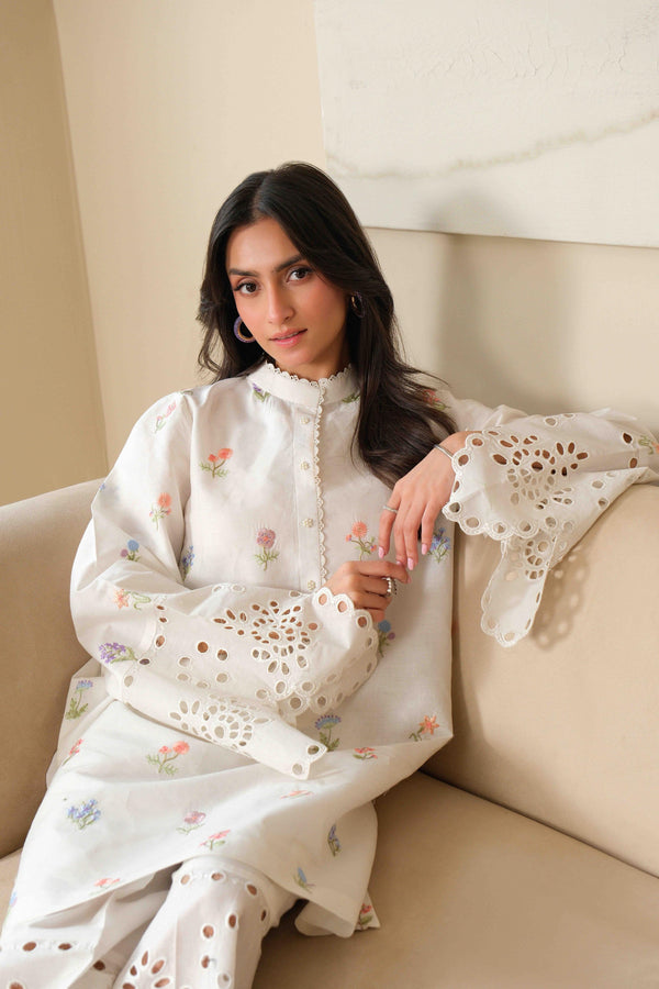 Noor by Saadia Asad | Noor Pret 25 | D7 - Pristine Flora - Official Noor by Saadia Asad stockist in UK - Sakeena London