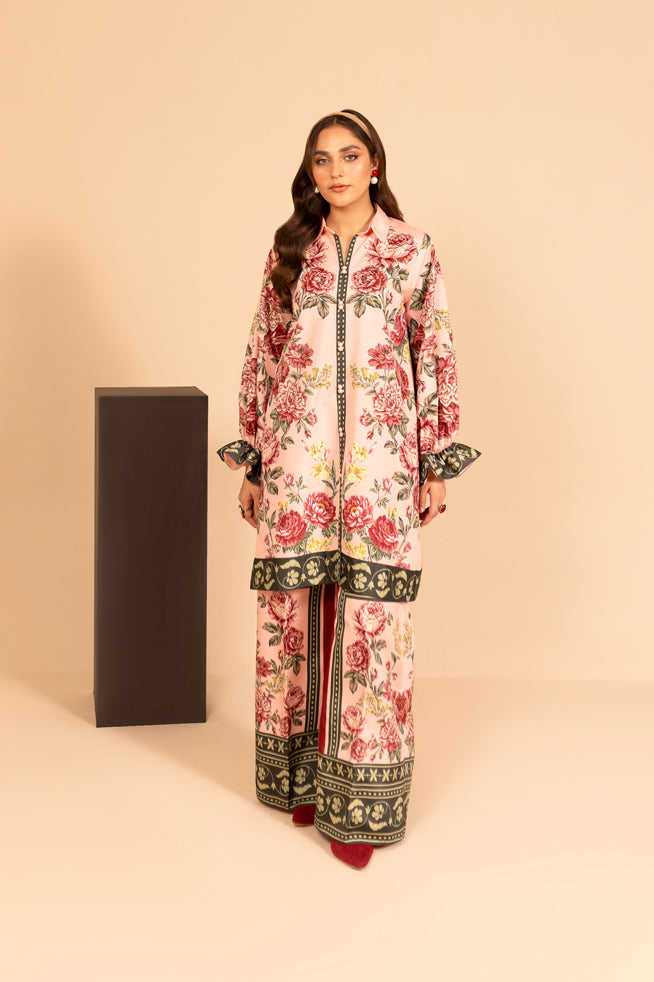 Fozia Khalid | Print Edit | Coral - Official Fozia Khalid stockist in UK - Sakeena London
