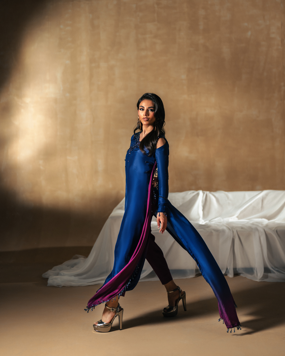 Vasal | Zyra Luxe Pret 26 | Sapphire drift - Official Vasal stockist in UK - Sakeena London