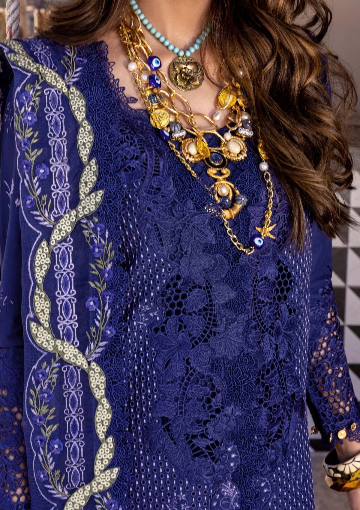 Lawn - Saira Shakira - Unstitched Festive 25 - LEYLA-B