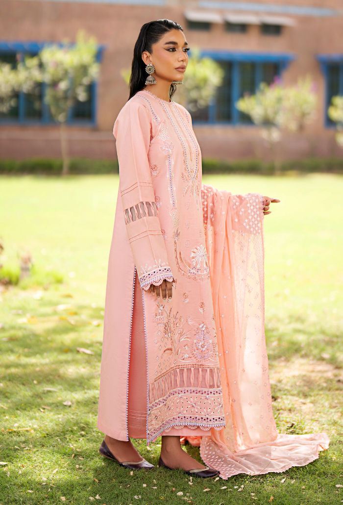 Humdum | Selin Lawn 25 | Selin - D04 - Official Humdum stockist in UK - Sakeena London