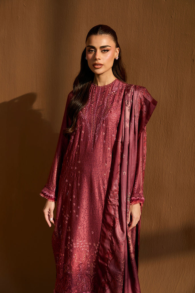 Sobia Nazir | Winter Shawl 25 | Design 3B - Official Sobia Nazir stockist in UK - Sakeena London