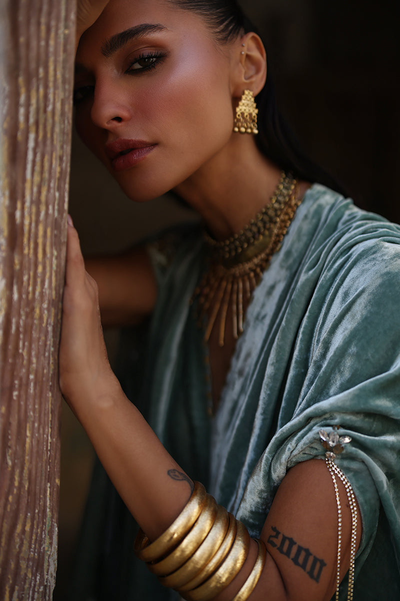 Wardha Saleem | Pure Velvet 25 |Kyra - Official Wardha Saleem stockist in UK - Sakeena London