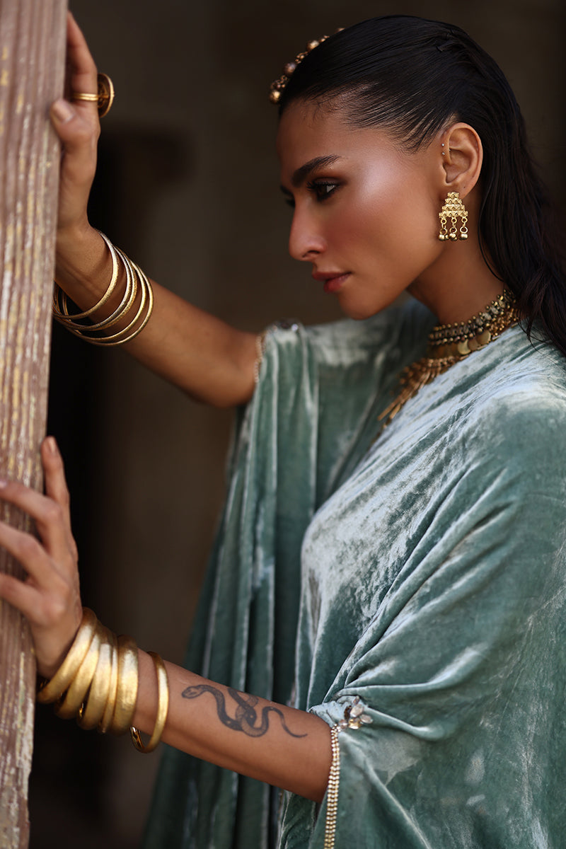 Wardha Saleem | Pure Velvet 25 |Kyra - Official Wardha Saleem stockist in UK - Sakeena London