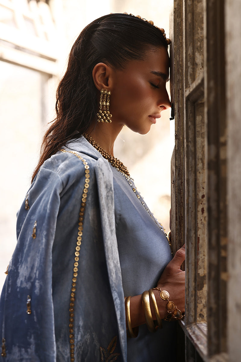 Wardha Saleem | Pure Velvet 25 | Leena - Official Wardha Saleem stockist in UK - Sakeena London