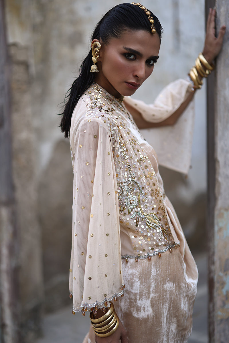 Wardha Saleem | Pure Velvet 25 | Sira - Official Wardha Saleem stockist in UK - Sakeena London