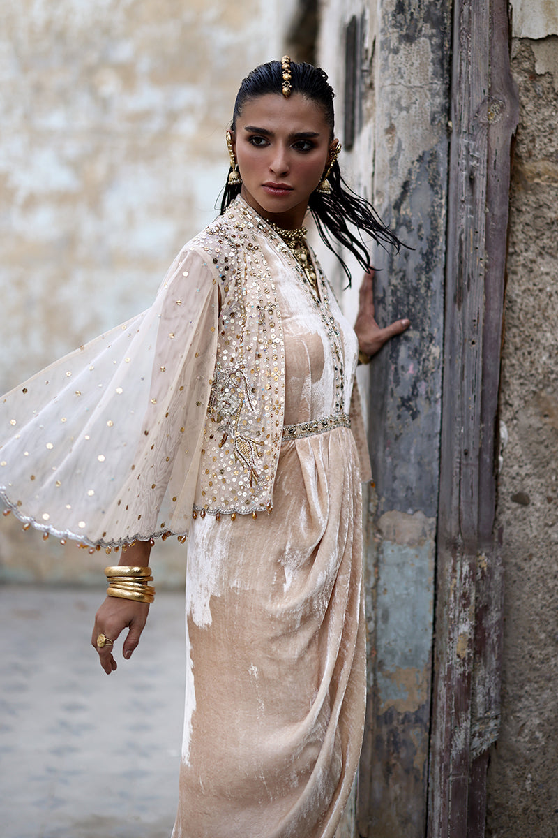 Wardha Saleem | Pure Velvet 25 | Sira - Official Wardha Saleem stockist in UK - Sakeena London