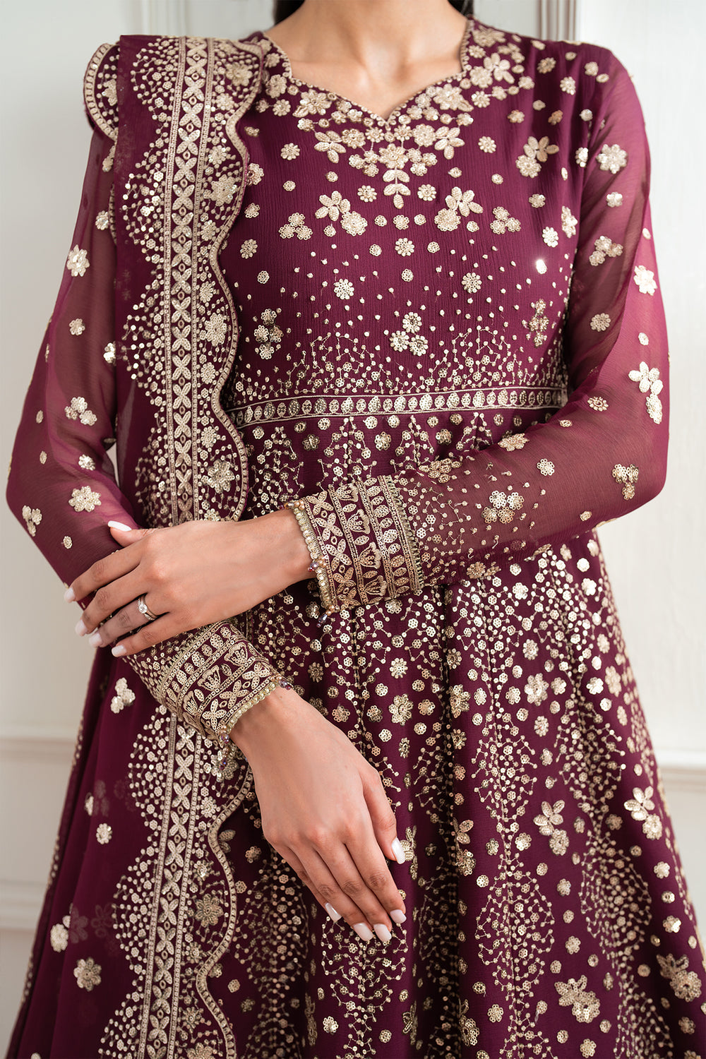 Farasha | Essence Formals 25 | Maroon Empress - Official Farasha stockist in UK - Sakeena London