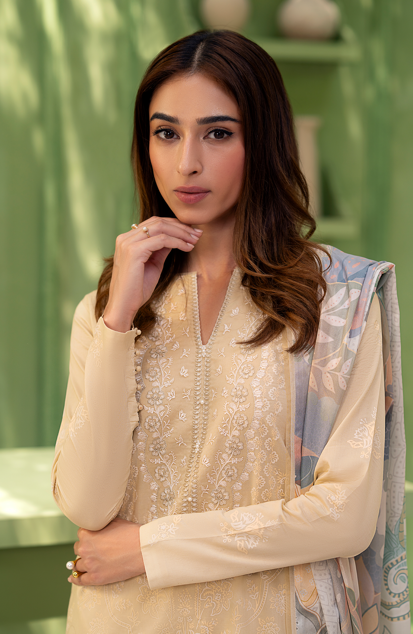 Seran | Artisan Lawn 25 | SOLEIL - Official Seran stockist in UK - Sakeena London