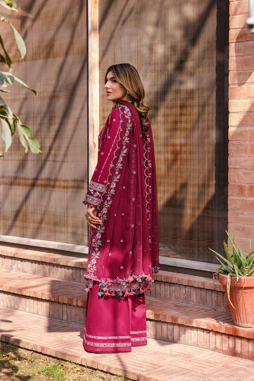 Farasha | Kaavish Lawn 24 | GARNET GLAM - Official Farasha stockist in UK - Sakeena London