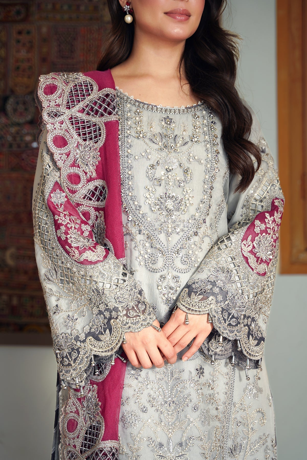Imrozia Premium | Meeras Luxury Eid 25 | I-228 ZAREEN - Official Imrozia Premium stockist in UK - Sakeena London